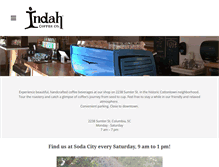 Tablet Screenshot of indahcoffee.com